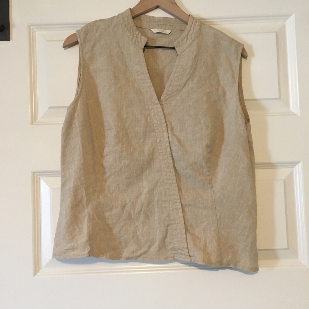 100% linen, Marks and Spencer vest